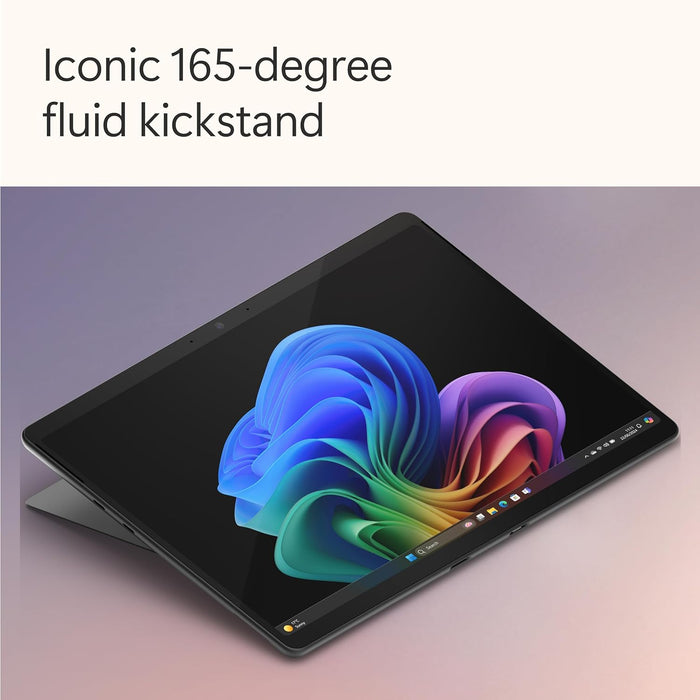 Microsoft Surface Pro 11th Edition Copilot+ PC Edition, Snapdragon X Elite CPU, 16GB, 1TB, 13 Inch Touchscreen, Windows 11, Black | ZIB-00026