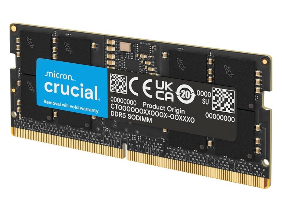 Crucial RAM 64GB Kit (2x32GB) DDR5 5600MHz Laptop Memory | CT2K32G56C46S5