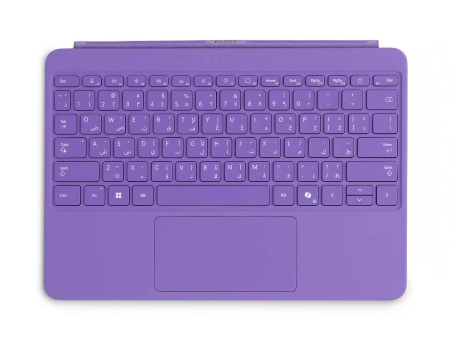 Microsoft Surface Pro 12 Keyboard, Violet Color, English/Arabic | EP2-32725