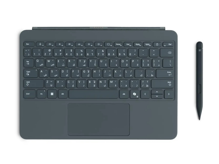 Microsoft Surface Pro Keyboard With Slim Pen 2, Platinum Color, Slate | EP2-33052