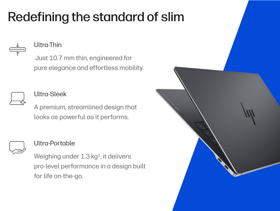HP OmniBook Ultra Next Gen AI 14 Inch Laptop, Ultra 7-356H, 32GB, 14 Inch 3K OLED Multitouch, Windows 11, Silk Sand Color | C2NM8AV-1