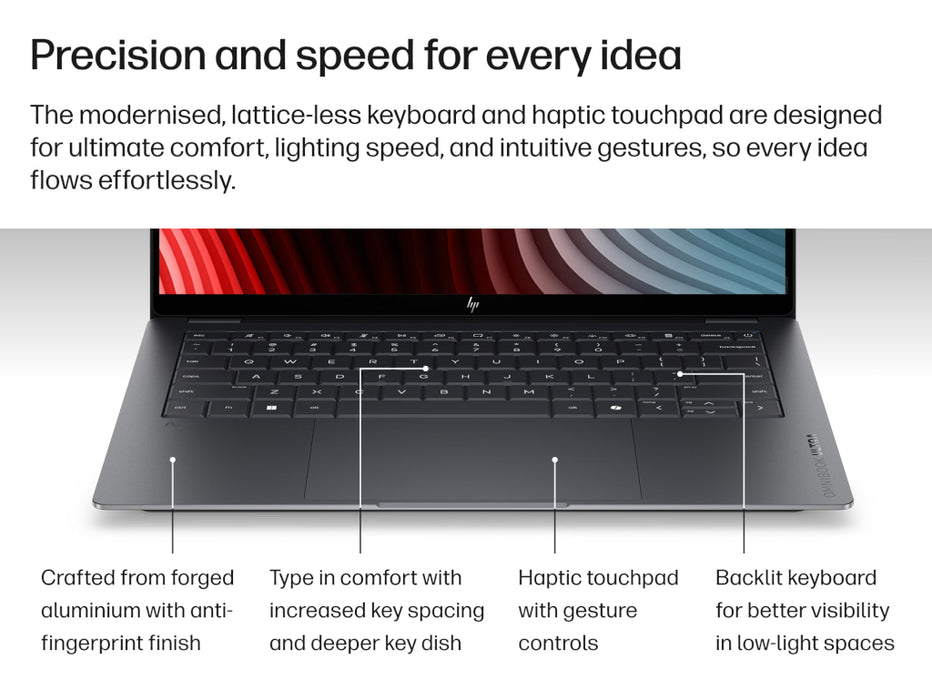 HP OmniBook Ultra Next Gen AI 14 Inch Laptop, Ultra 7-356H, 32GB, 14 Inch 3K OLED Multitouch, Windows 11, Silk Sand Color | C2NM8AV-1
