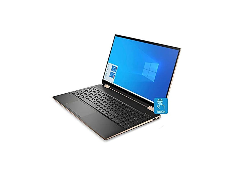 HP Spectre X360 Convertible Laptop, Intel Core i7-1165G7, 16GB 512GB+32GB Optane Memory, 15.6 Inch AMOLED, Windows 11 Nighfall Black | 1M8F0UAR