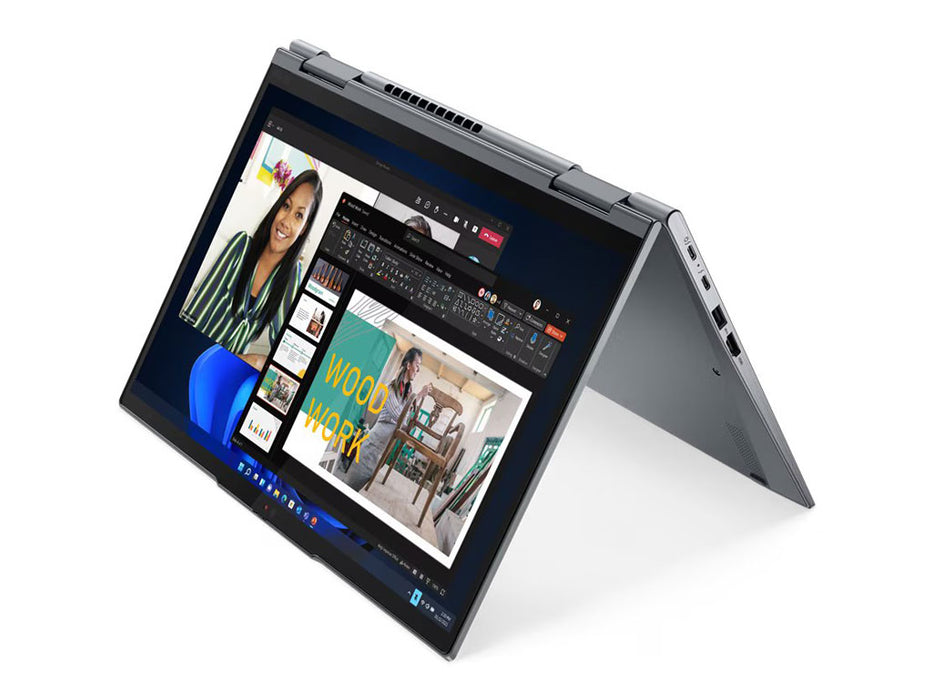 Lenovo ThinkPad X1 Yoga Gen 7 2-in-1 Laptop, i7-1255U, 16GB, 1TB SSD, 14 Inch WUXGA Display, Windows 11 Pro, Silver | 21CD001SGR