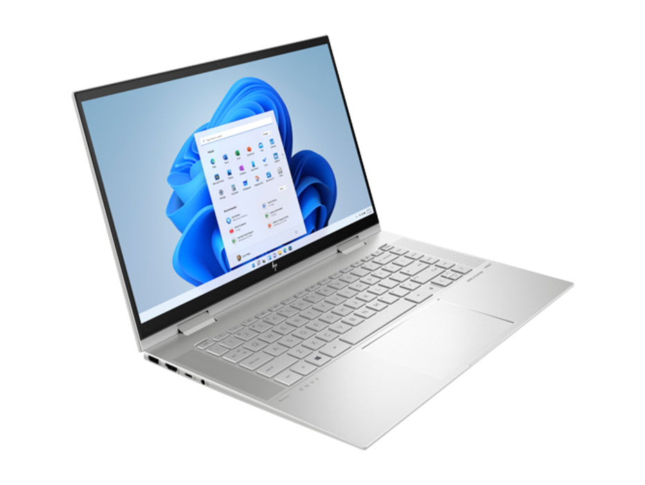 HP Envy x360 15t Convertible Laptop, Intel Core i7, 16GB 512GB SSD, 15.6 inch FHD, NVIDIA GeForce MX450 2GB, Windows 10 Silver Color | 464Z2AV-4