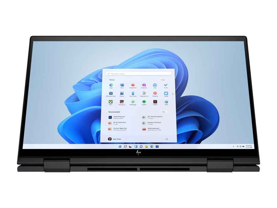 HP ENVY X360 15t Convertable Laptop, i7-1255U, 16GB, 1TB NVMe, 15.6 Touchscreen FHD, RTX 2050 4GB, HP Pen, Win 11, Nightfall Black | 549V9AV-2