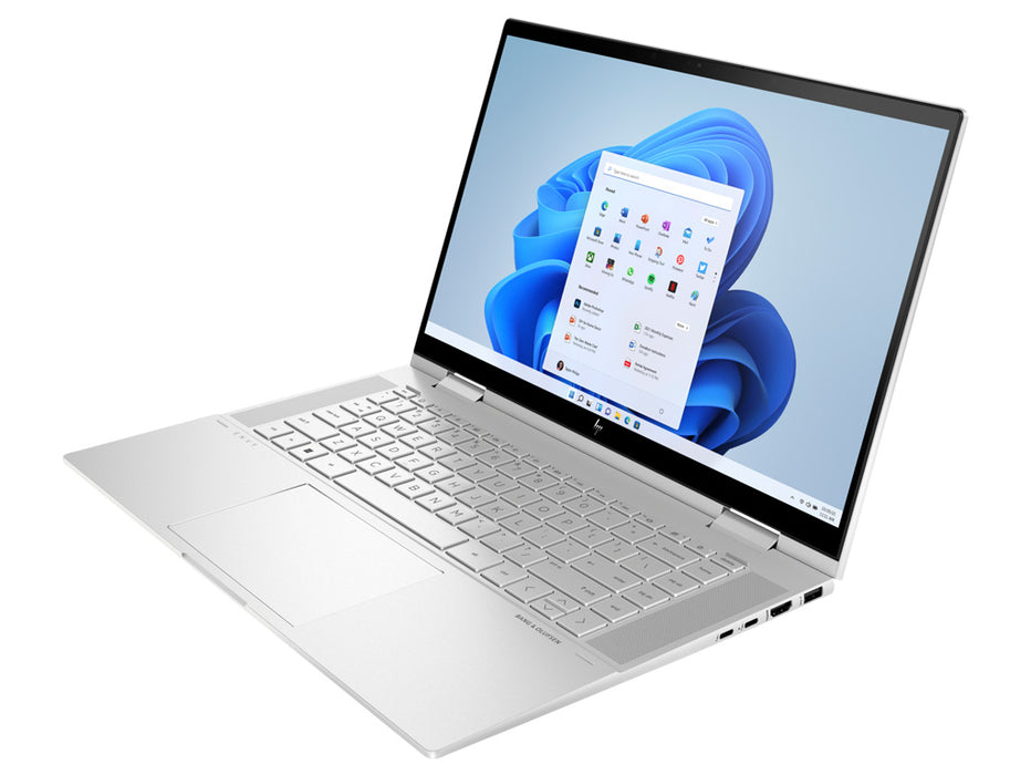 HP ENVY X360 15t Convertable Laptop, i7-1255U, 16GB, 512GB NVMe, 15.6 Touchscreen FHD, RTX 2050 4GB, HP Pen, Win 11, Silver | 549V9AV-4