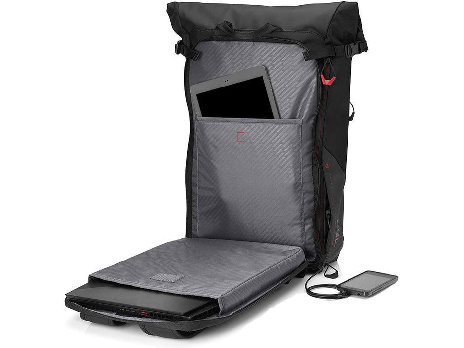 HP OMEN Transceptor 15 Rolltop Backpack Black