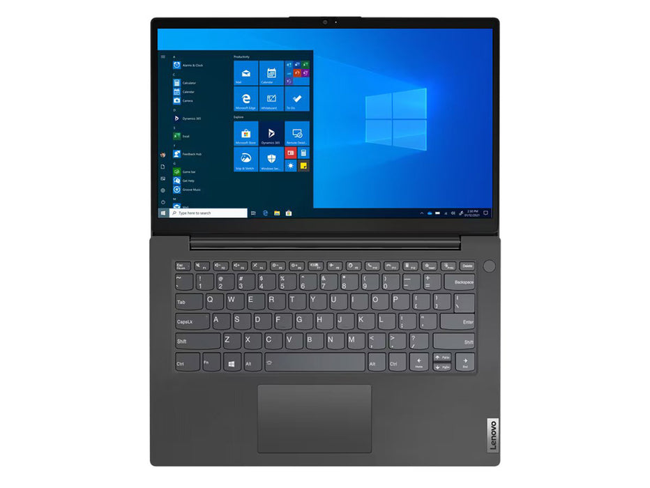 Lenovo V14 G2 Laptop, Intel 4-Core i5-1135G7, 8GB, 256GB SSD, 14 Inch FHD, Windows 10 Pro, Black | 82KA00KNUS