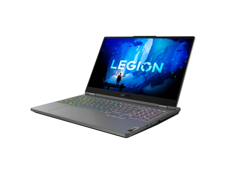 Lenovo Legion 5 15IAH7H Gaming Laptop, i7-12700H, 16GB, 1TB SSD, 15.6 WQHD 165Hz, RTX 3060 6GB, RGB Arabic KB, DOS , Storm Grey | 82RB00BHAX