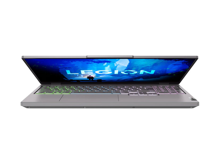 Lenovo Legion 5 15IAH7H Gaming Laptop, i7-12700H, 16GB, 1TB SSD, 15.6 WQHD 165Hz, RTX 3060 6GB, RGB Arabic KB, DOS , Storm Grey | 82RB00BHAX