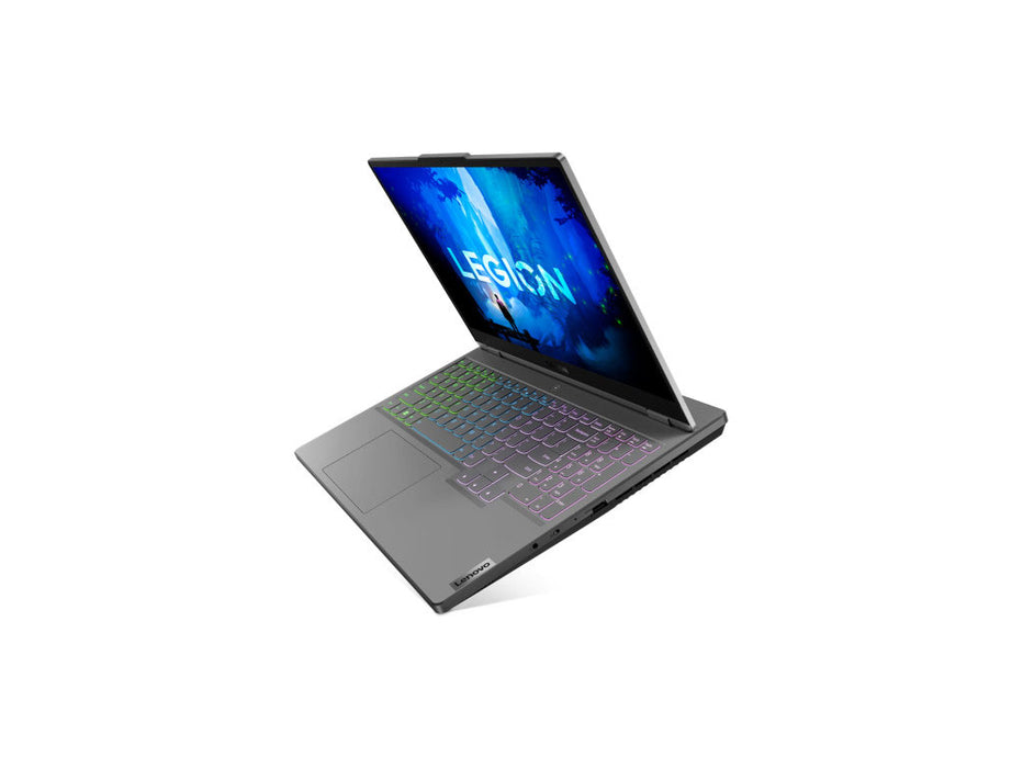 Lenovo Legion 5 15IAH7H Gaming Laptop, i7-12700H, 16GB, 1TB SSD, 15.6 WQHD 165Hz, RTX 3060 6GB, RGB Arabic KB, DOS , Storm Grey | 82RB00BHAX