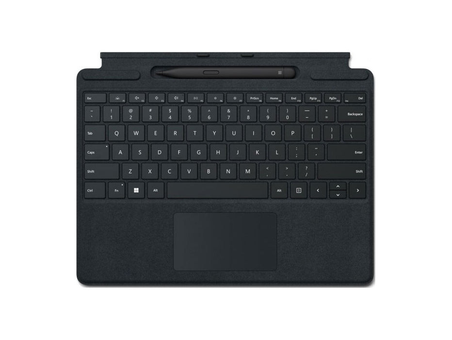 Microsoft Surface Pro 9, 8 or X - Signature Type cover with Slim pen 2 Black | 8X6-00015