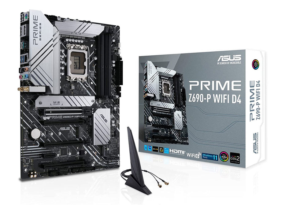 ASUS PRIME Z690-P D4 LGA1700 Gaming Motherboard
