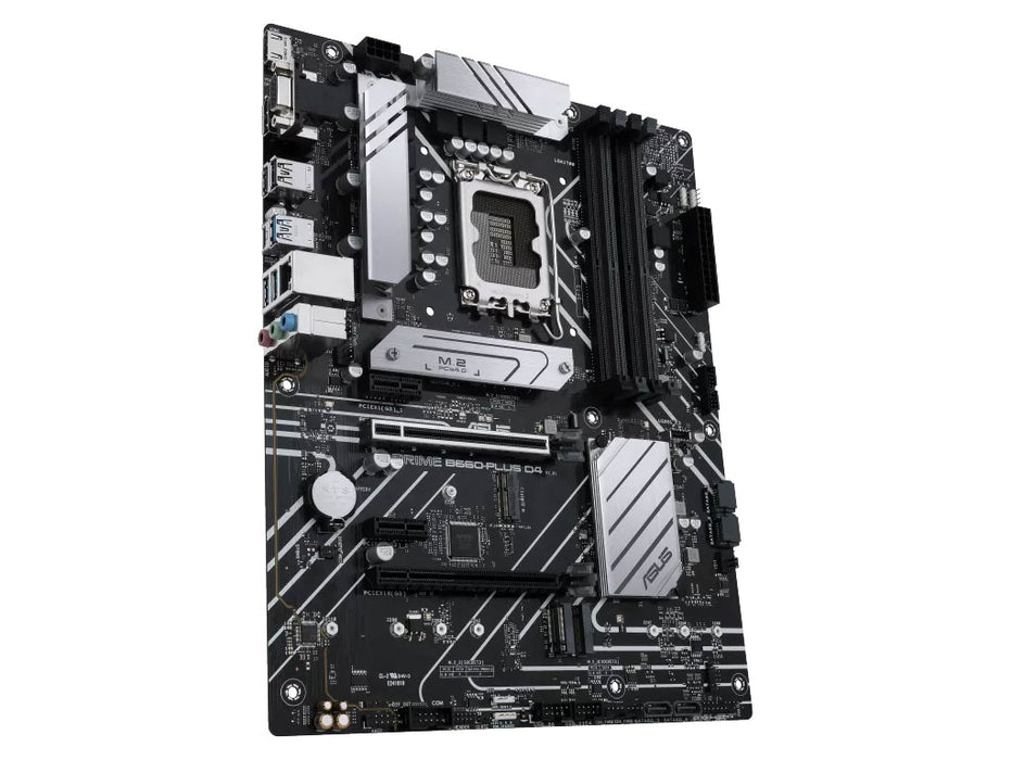 ASUS PRIME B660-PLUS LGA1700 Gaming Motherboard D4 | 90MB18X0-M1EAY0