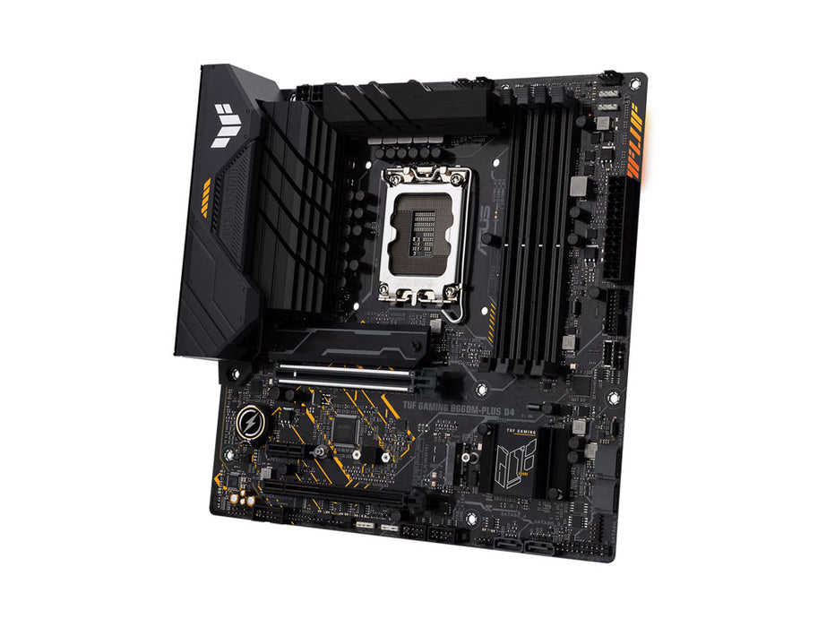 ASUS TUF GAMING B660M-PLUS LGA1700 Gaming Motherboard D4 | 90MB1940-M0EAY0