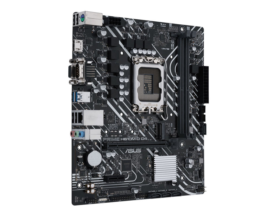 ASUS PRIME H610M-D D4 LGA 1700 Gaming Motherboard