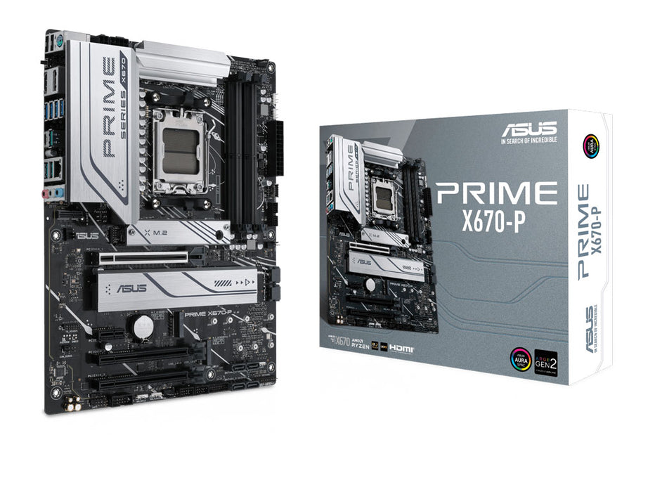 ASUS PRIME X670-P AM5 Gaming Motherboard | 90MB1BU0-M0EAY0