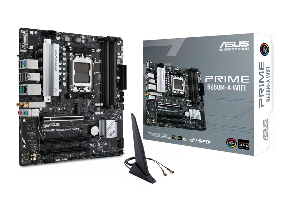 ASUS PRIME B650M-A WIFI Gaming Motherboard | 90MB1C00-M0EAY0