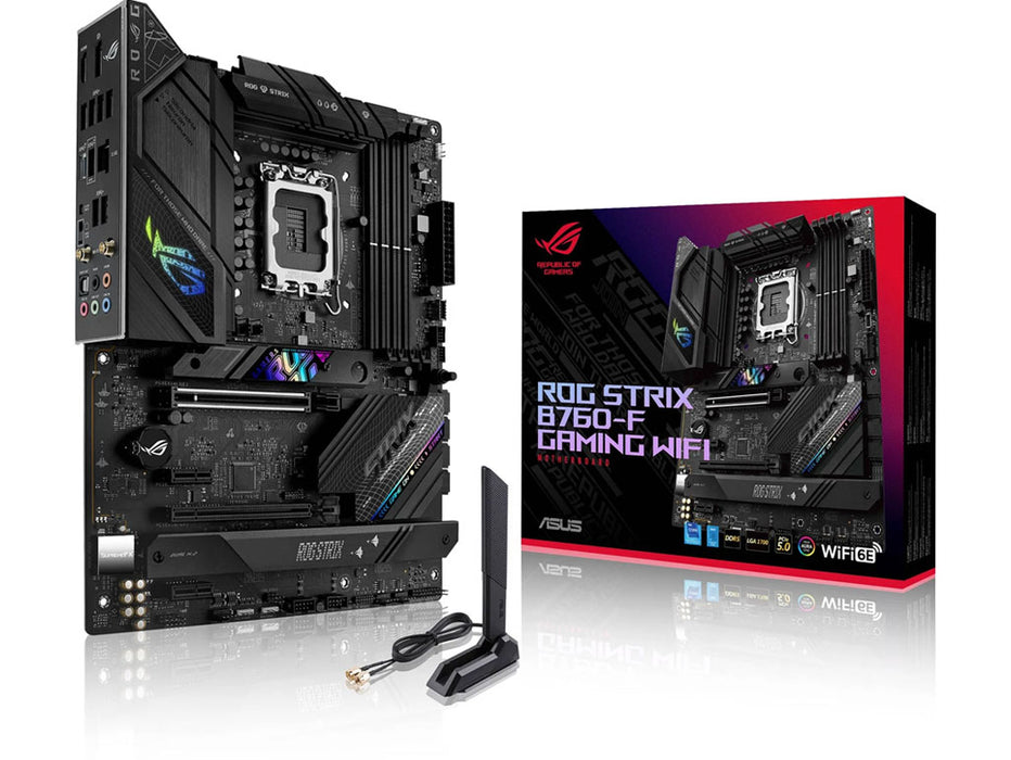 ASUS ROG STRIX B760-F GAMING WIFI Gaming Motherboard | 90MB1CT0-M0EAY0