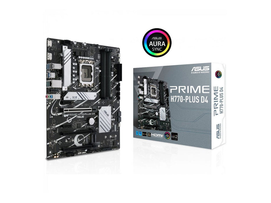 ASUS PRIME H770-PLUS D4 Gaming Motherboard | 90MB1CU0-M0EAY0