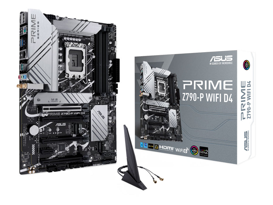ASUS PRIME Z790-P D4 Gaming Motherboard | 90MB1DB0-M0EAY0