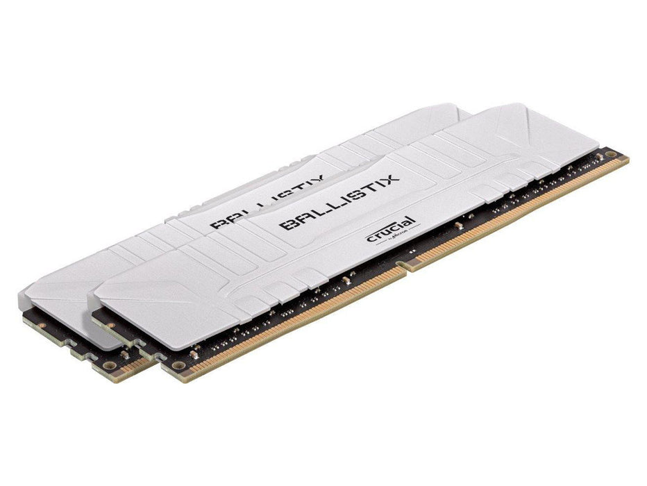 Crucial Ballistix Memory Kit 16GB(2x8GB) DDR4 White Color CL16 3200MHz