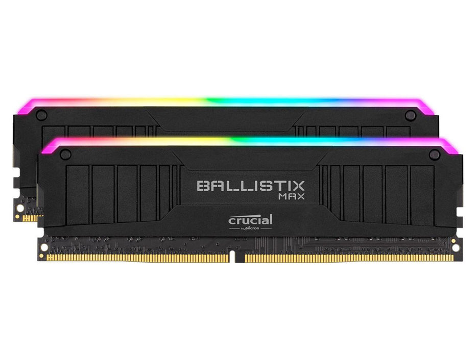Crucial Ballistix Memory MAX RGB kit 16GB(2x8GB) DDR4 Black Color CL16 4000 MHz