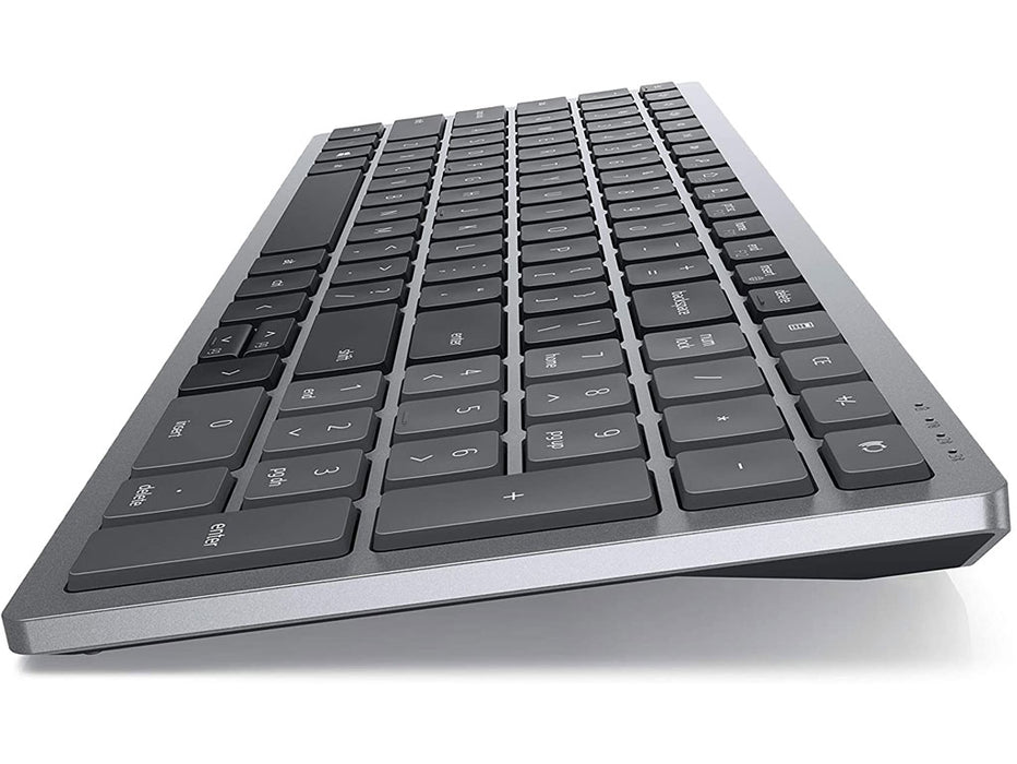 Dell KM7120W Arabic QWERTY Keyboard With Mouse Silver and Black