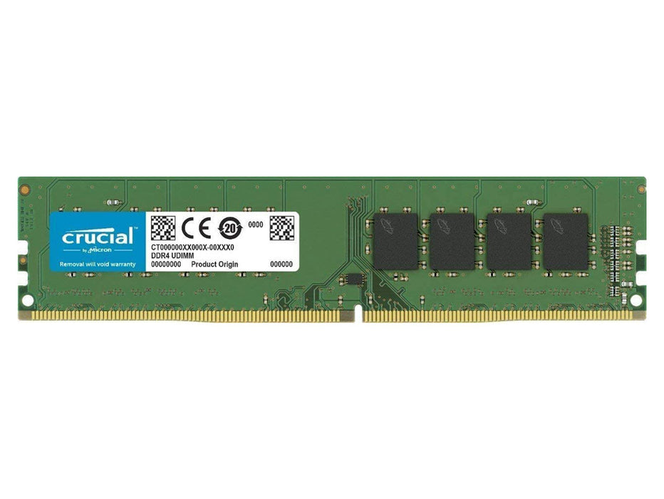 Crucial Memory 4GB DDR4 2666 MT/s CL19 SR x8 UDIMM 288pin