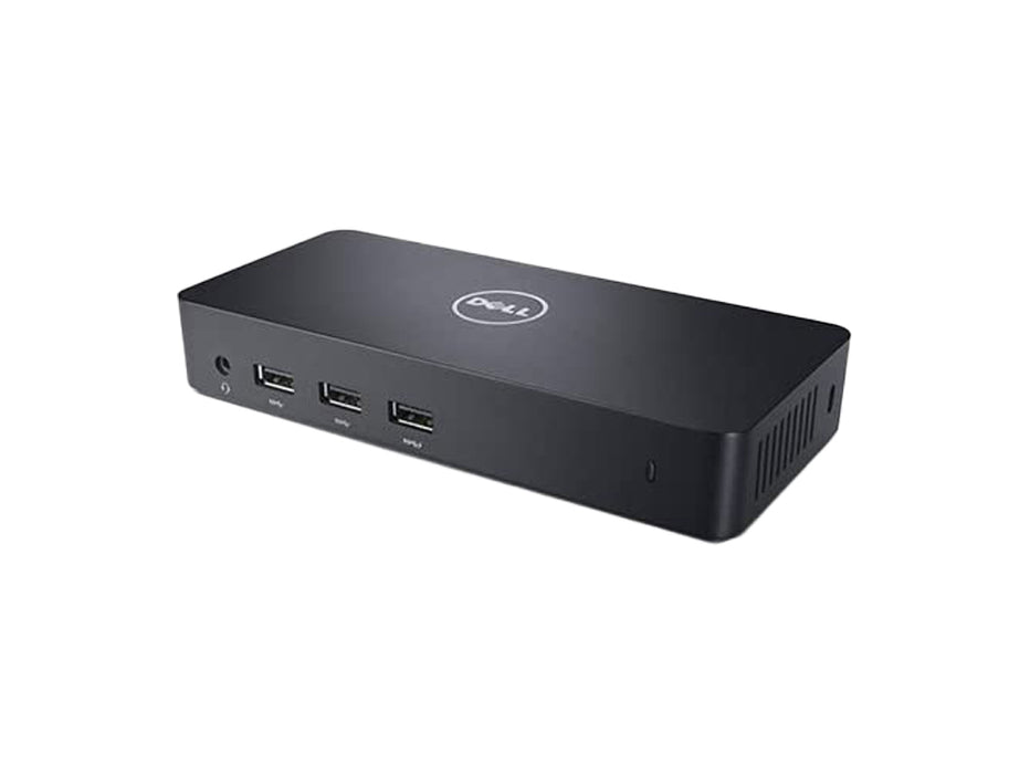 Dell D3100 Ultra HD USB 3.0 Docking Station UK Interface Black