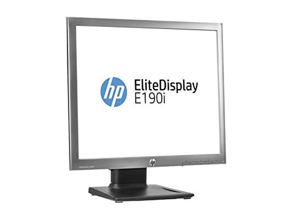 HP EliteDisplay E190i Monitor 19 inch HD Square Display