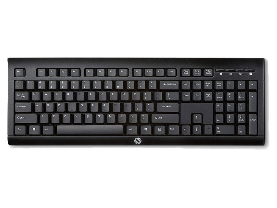 HP K2500 Black 2.4 GHz Wireless Keyboard