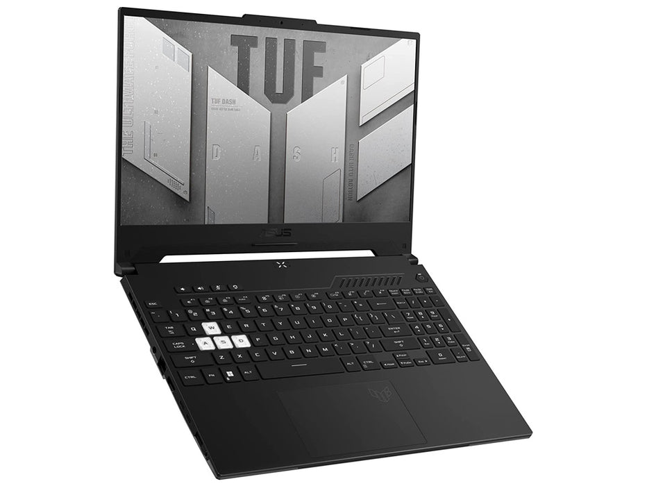 Asus TUF Dash 15 Gaming Laptop, Intel 10-Core i7-12650H, 16GB 512GB SSD, 15.6 Inch FHD 144Hz, RTX 3070 8GB , Win11, Off Black | FX517ZR-F15.I73070