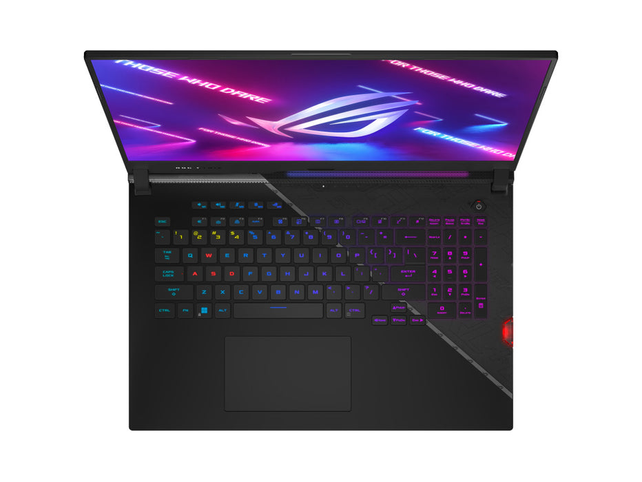 Asus ROG Strix Scar 17 Gaming Laptop, i9-12900H, 1TB SSD, 32GB, 17.3 Inch WQHD 240Hz, RTX 3070Ti 8GB, Win 11 Pro, Off Black | G733ZW-XS96