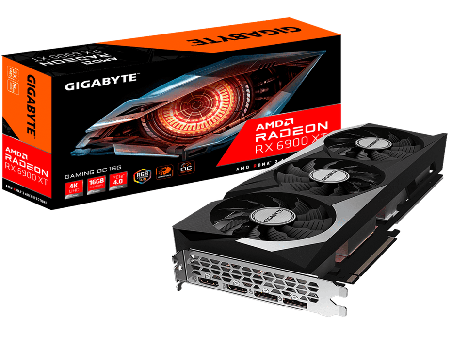 Gigabyte Radeon RX 6900 XT GAMING OC 16GB Graphics Card, GV-R69XTGAMING OC-16GD