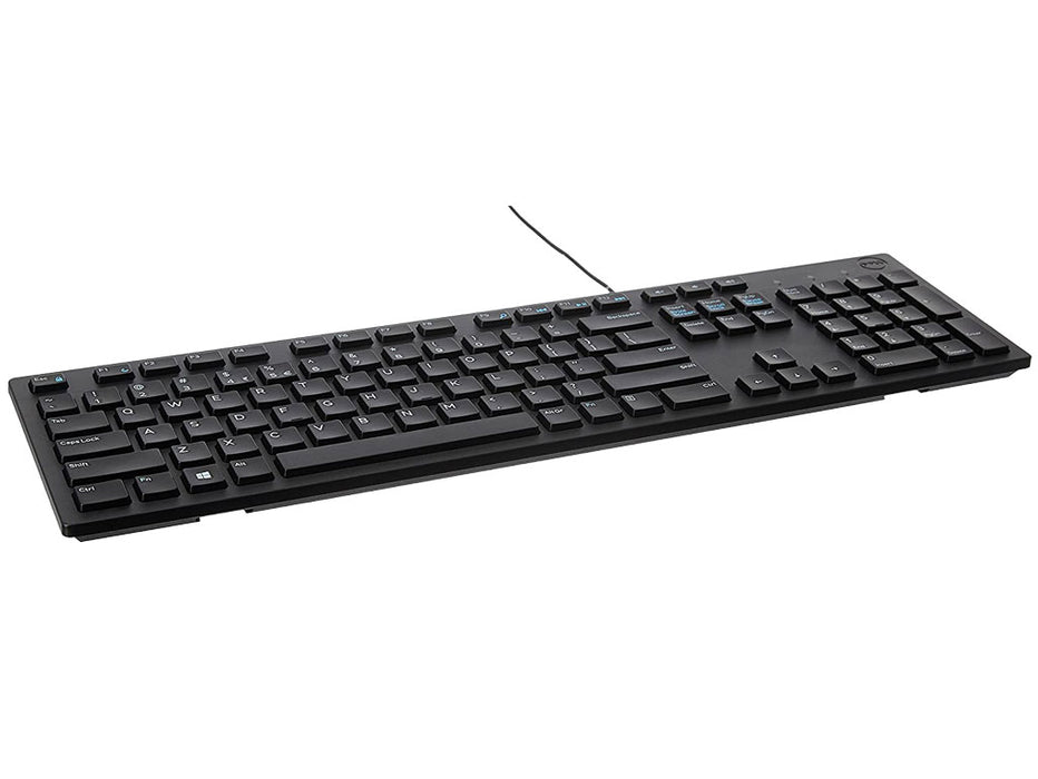 Dell KB216 Multimedia Keyboard Arabic QWERTY Black