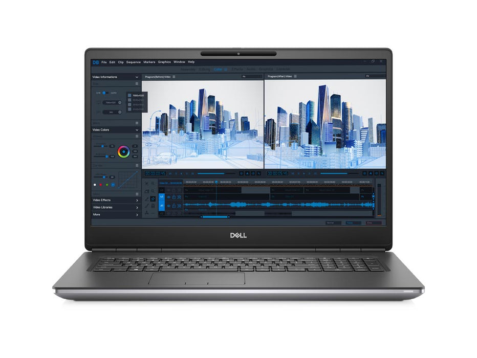 Dell Precision 7720 Mobile WorkStation Laptop,  Xeon E3-1575M v5, 16GB 512GB SSD, 17.3 Inch FHD , NVIDIA Quadro P3000 6GB, Black | M7720-095