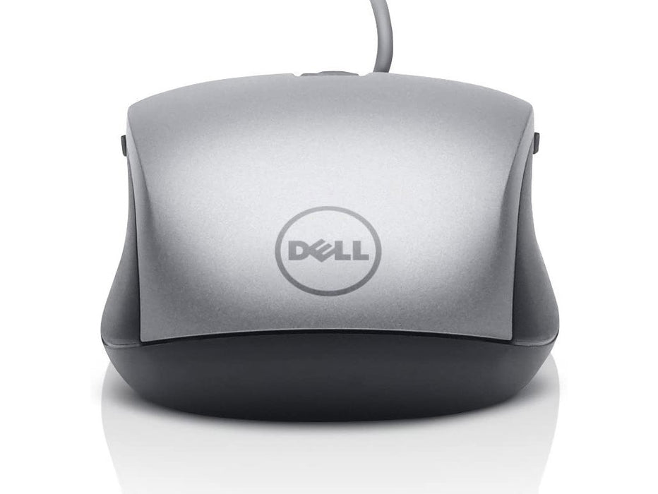 Dell 570-11349 Laser Scroll USB Mouse with 6 Buutons Silver and Black